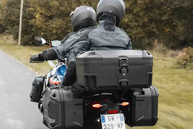 DUSC XL Toppboks Sort. 55 L ABS. 