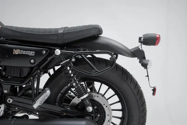Sw-Motech SLC side carrier left Moto Guzzi V9 Roamer/Bobber (15-). 