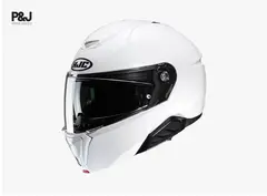 HJC I91 Motorsykkel Hjelm S Hvit