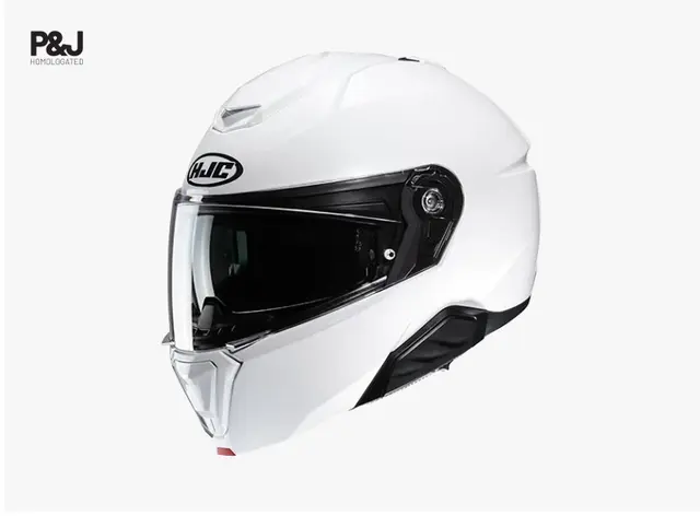 HJC I91 Motorsykkel Hjelm S Hvit 