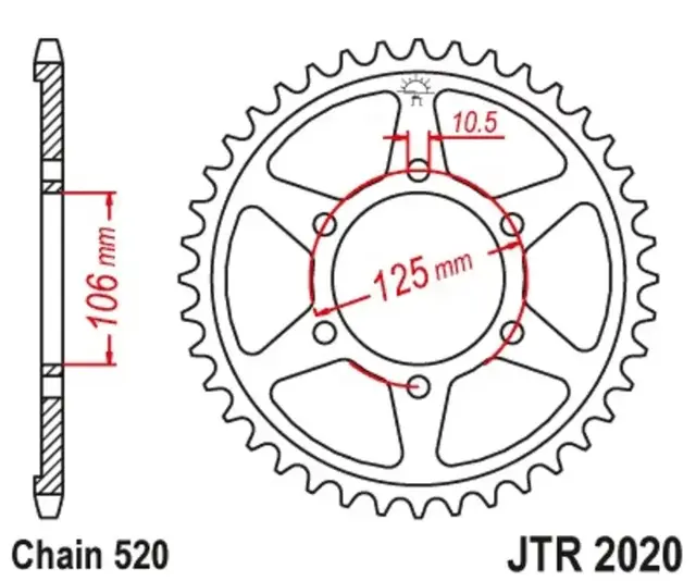 JT Bakdrev 41T JTR2020.41 