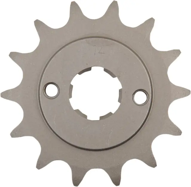 Parts Unlimited C/S Drev Hon 520 14T Front Sprocket 14 Teeth Pitch 520 Steel 