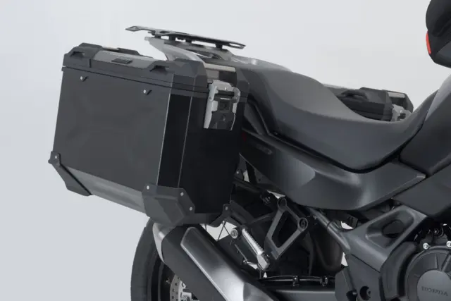 Sw-Motech TRAX ADV alu case system Svart Honda XL750 Transalp (22-) 