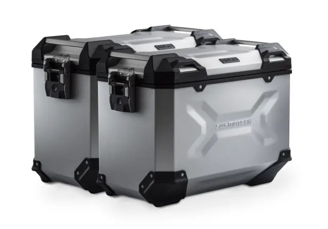 Sw-Motech TRAX ADV alu case system Sølv Honda XL750 Transalp (22-25) 