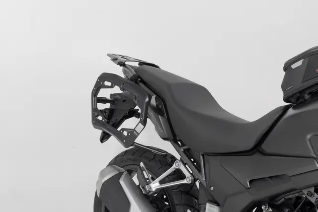 Sw-Motech TRAX ADV aluminium case system Black. 45/45 l.  CB500X, CB500F / CBR500 