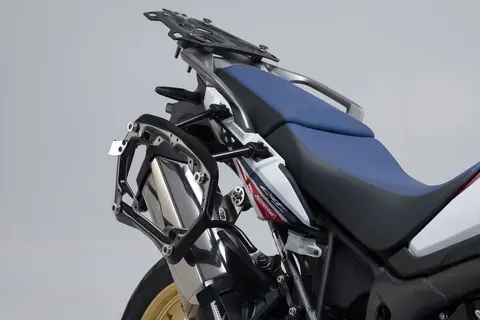 Sw-Motech PRO side carriers Black. Honda CRF1000L Africa Twin (15-17