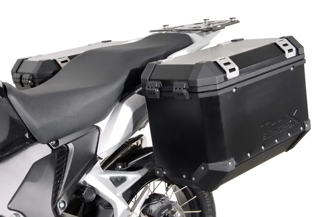 Sw-Motech EVO side carriers Black. Honda VFR 1200 X Crosstourer (12- 