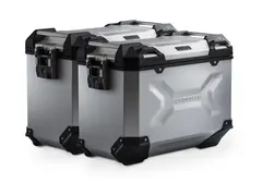 Sw-Motech TRAX ADV aluminium case system Silver. 45/45 l. Honda X-ADV (16-).