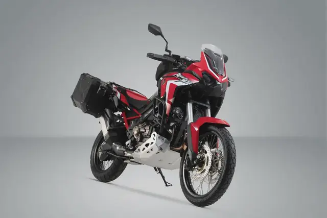 Sw-Motech TRAX ADV alu case system Svart CRF1100L Africa Twin 19-21 