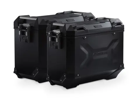 Sw-Motech TRAX ADV aluminium case system Black. Yamaha Ténéré 700 (19-)