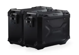 Sw-Motech TRAX ADV aluminium case system Svart. 45/45 l - Tracer 9 (20-22)