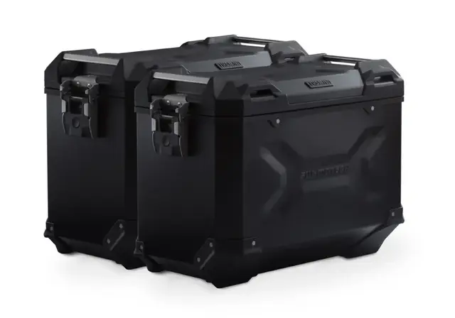 Sw-Motech TRAX ADV aluminium case system Svart. 45/45 l - Tracer 9 (20-22) 