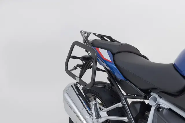 Sw-Motech TRAX ADV aluminium case system Black. 37/37 l. BMW R 1200 R/RS, R 1250 