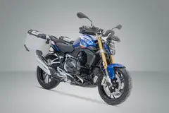 Sw-Motech TRAX ADV aluminium case system Silver. 37/37 l. BMW R 1200 R/RS, R 1250