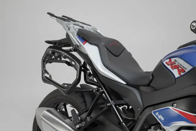Sw-Motech TRAX ADV aluminium case system Black. 45/45 l. BMW S 1000 XR (15-19). 