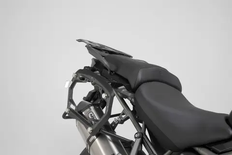 Sw-Motech TRAX ADV aluminium case system Black. 37/37 l. Triumph Tiger1200/Explor