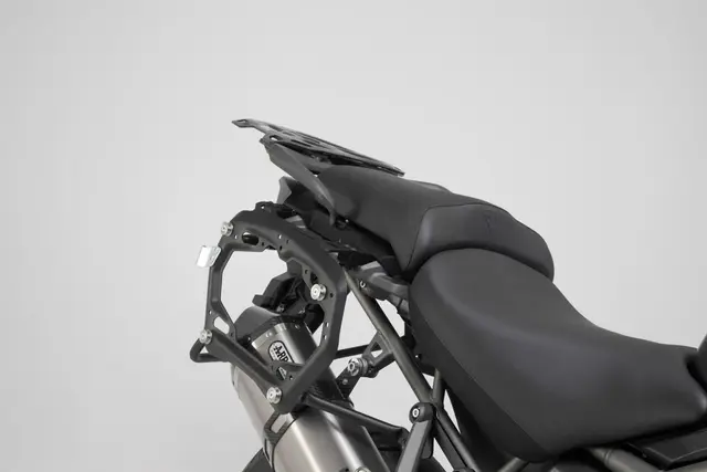 Sw-Motech TRAX ADV aluminium case system Black. 37/37 l. Triumph Tiger1200/Explor 
