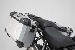 Sw-Motech TRAX ADV aluminium case system Silver. 37/37 l. Triumph Tiger1200/Explo
