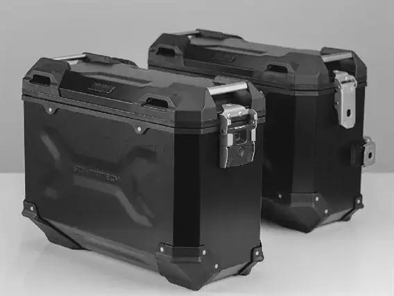 Sw-Motech Trax Evo Pannier System 37/37L Sort. Ducati Multistrada 1200 10-14 