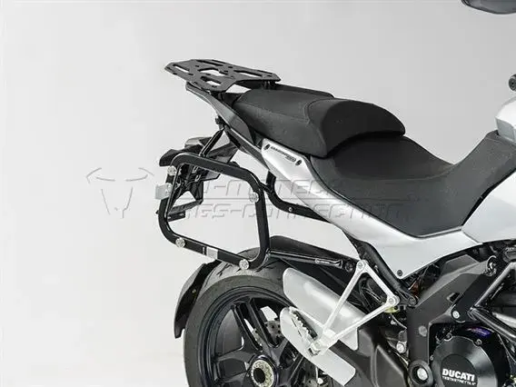 Sw-Motech Trax Evo Pannier System 37/37L Sort. Ducati Multistrada 1200 10-14 