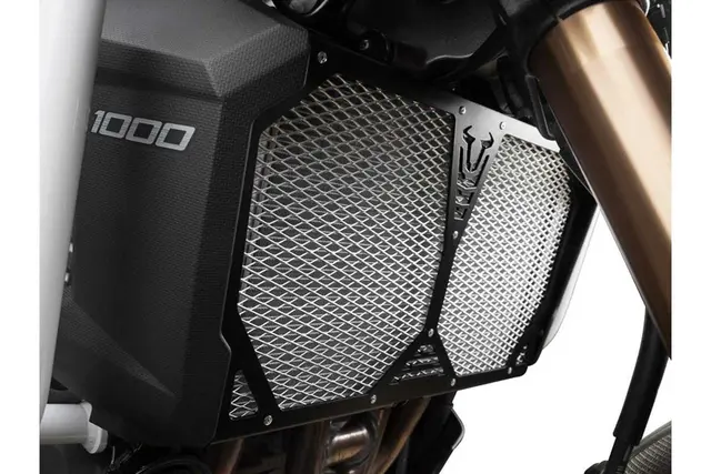 Sw-Motech Radiator guard Black/silver. Kawasaki Versys 1000 (12-) 