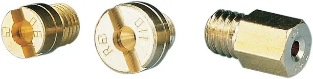 Mikuni Main Jet #180 4Pk Main Jet Super Bn #180 Brass 4Pk 