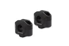 Sw-Motech Bar riser for &#216; 22 mm handleba H=20 mm. Silver.