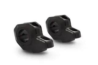 Sw-Motech Bar back for &#216; 28 mm handlebar H=30 mm. Back 22 mm. Sort