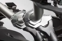 Sw-Motech Bar back for &#216; 28 mm handlebar H=30 mm. Back 22 mm. Silver.