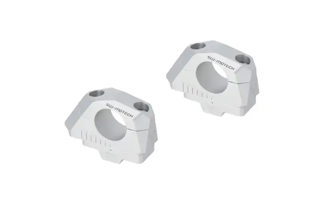 Sw-Motech Justerbare Styrefester Sølv Ø 22 mm 