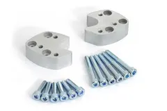 Sw-Motech Bar riser H=27 mm. Silver. Yamaha FJR 1300 (00-05)