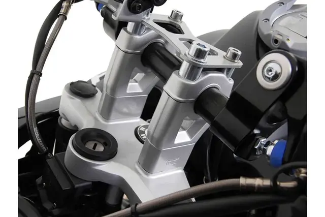 Sw-Motech Bar riser / H= 30mm Silver. BMW R1200GS/Adventure (08-) 