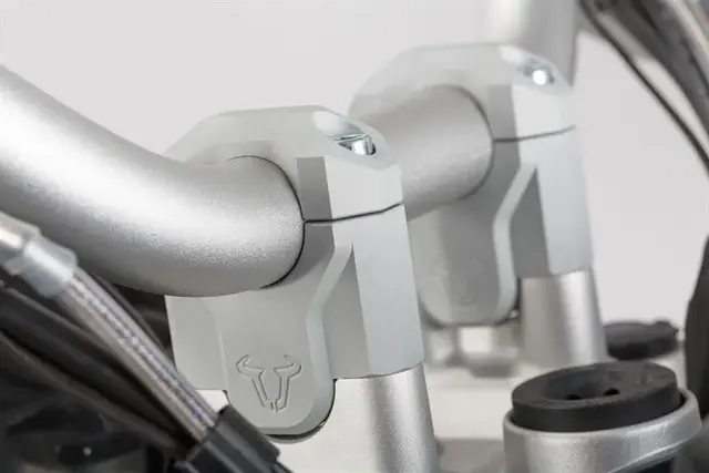 Sw-Motech Bar riser H=40 mm. Silver. BMW R1200GS LC / Adv. 