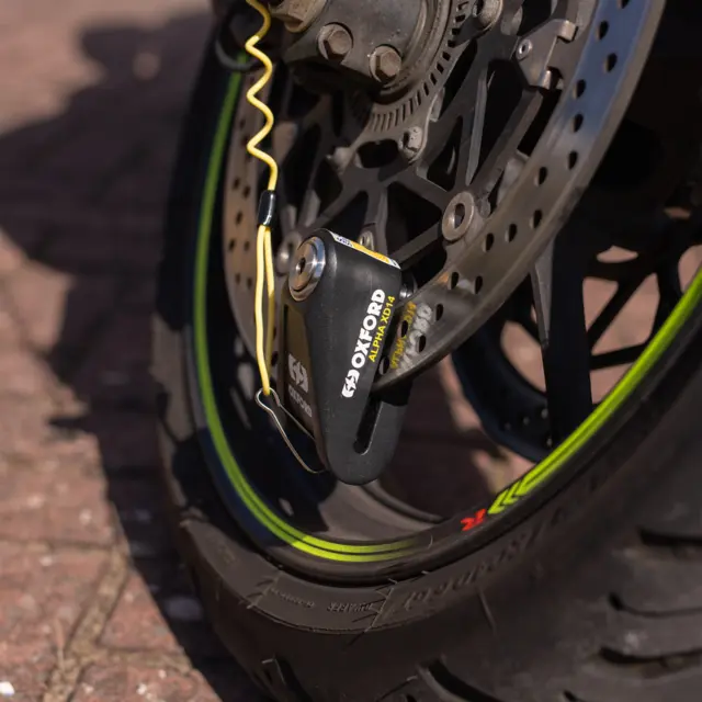 Oxford Alpha XD12 Lås 14mm Sort 