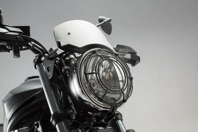 Sw-Motech Headlight guard Grille. Black. Suzuki SV650 ABS (15-). 