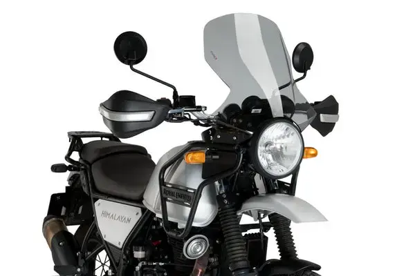 Puig Touring Vindskjerm, Light Smoke Royal Enfield Himalayan 2021>Current 