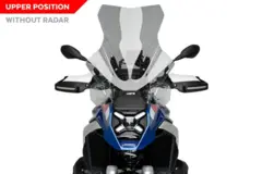 Puig Touring Vindskjerm Lett Sotet Uten ACC / Radar  BMW R1300GS