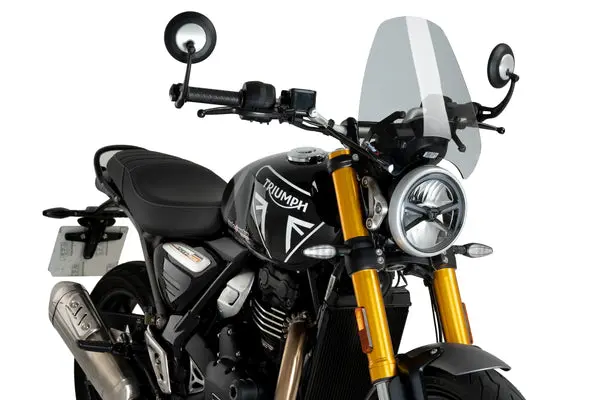 Puig Sport Screen Lett Sotet Triumph Speed 400 / Scrambler 400X 2024- 