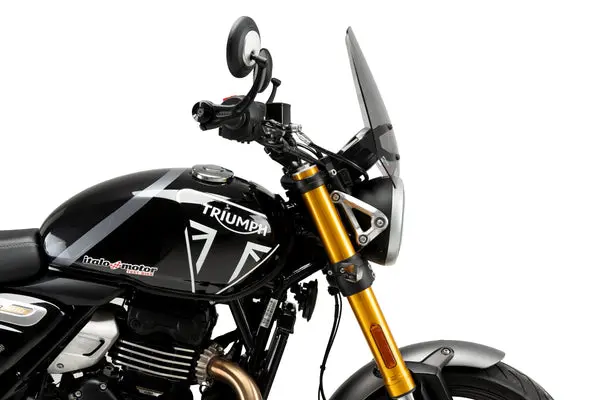 Puig Sport Screen Lett Sotet Triumph Speed 400 / Scrambler 400X 2024- 