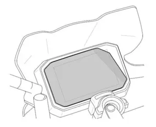 Puig Speedometer beskytter MT-09/SP
