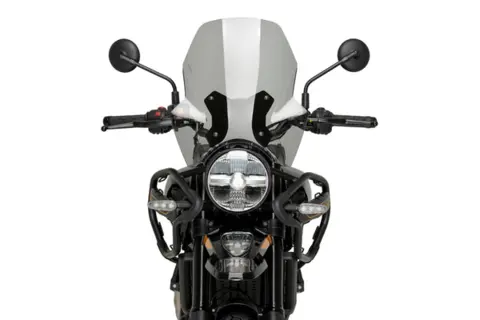 Puig Justerbar Touring Vindskjerm Royal Enfield Himalayan 450 2024