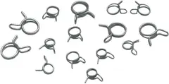 Moose Racing Ms Wire Clamps 150Pk Asst Wire Hose Clamps 1/4&quot; | 5/16&quot; | 7/16&quot; I