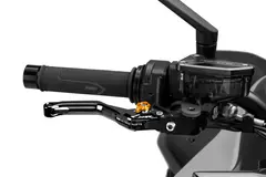 Puig 4.0 Bremse Hendel Kort Sort / Gull