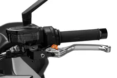 Puig 4.0 Clutch Hendel Sølv / Oransje