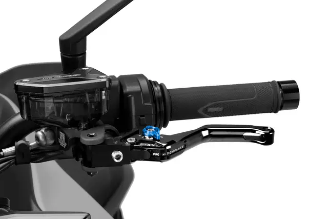 Puig 4.0 Clutch Hendel Kort Sort / Blå 