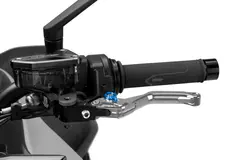 Puig 4.0 Clutch Hendel Kort Sølv / Blå