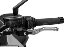 Puig 4.0 Clutch Hendel Kort Sølv / Sort