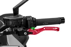 Puig 4.0 Clutch Hendel Kort Rød / Grønn