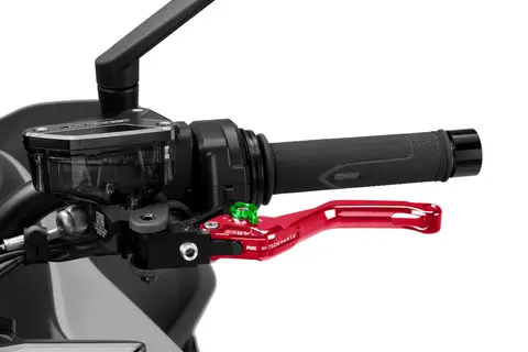 Puig 4.0 Clutch Hendel Kort Rød / Grønn