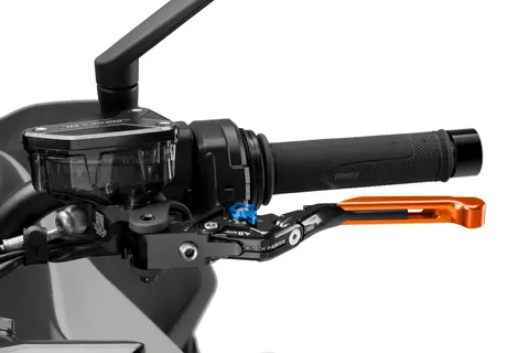 Puig Clutch Hendel Forlengbar &amp; Foldbar Oransje / Blå